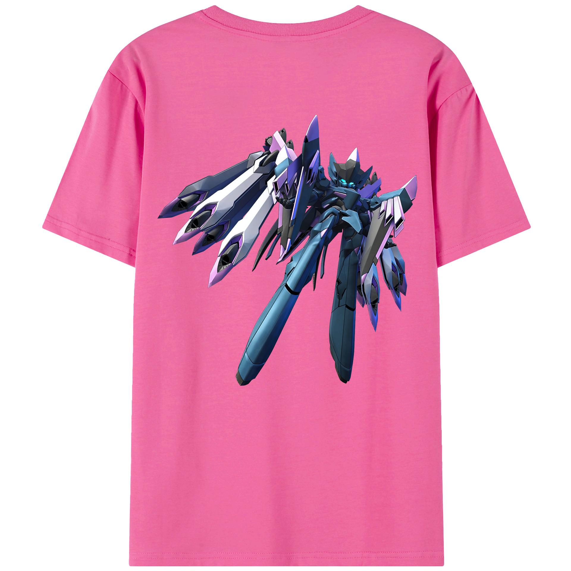 （画像用） 機動戦士ガンダム Mobile Suit Gundam レディース半袖Tシャツ(バックプリント)